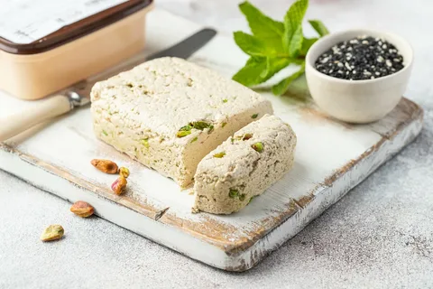 تصویر 3 از حلوا شکری کوچک سنتی با مغز های تازه
